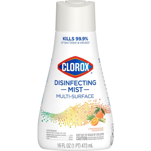 Clorox® Disinfecting Mist, Lemongrass Mandarin Refill, 16oz